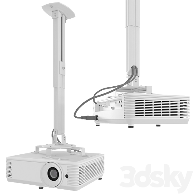 Projector 3DS Max Model - thumbnail 3