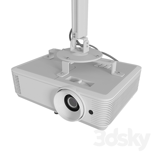 Projector 3DS Max Model - thumbnail 4