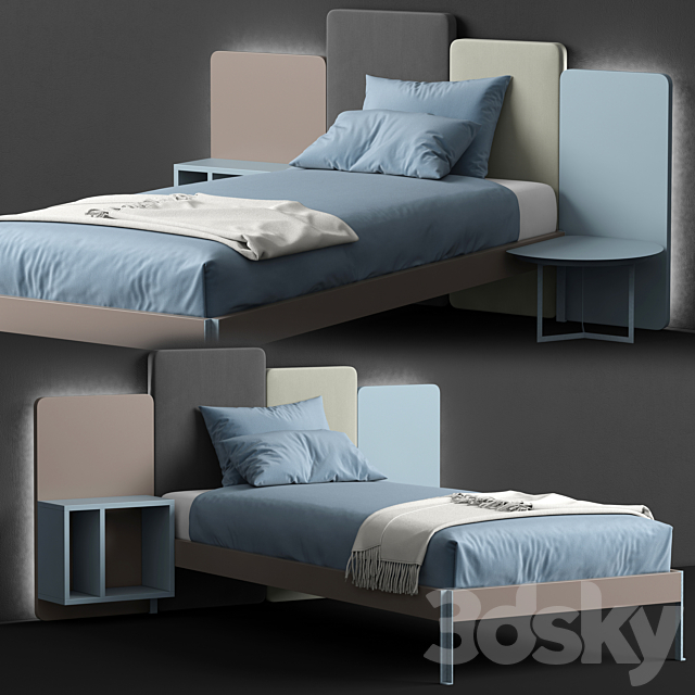 bed_WONDER ET12_by Diotti 3DSMax File - thumbnail 1