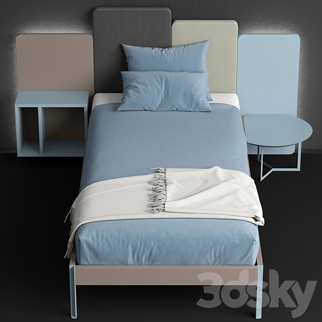 bed_WONDER ET12_by Diotti 3DSMax File - thumbnail 2