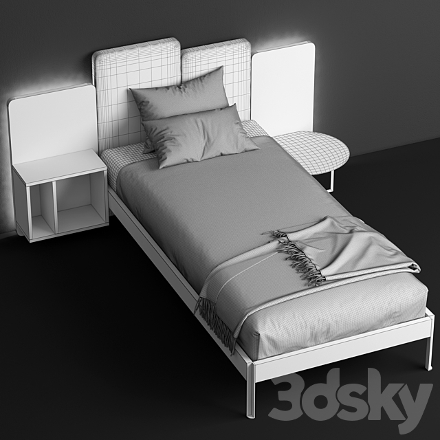 bed_WONDER ET12_by Diotti 3DSMax File - thumbnail 4