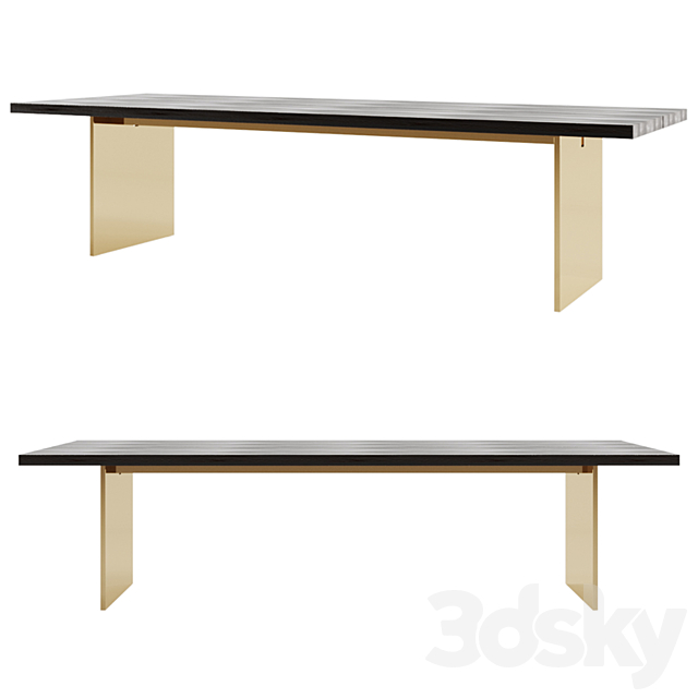 CHANNEL rectangular. table RH 3DSMax File - thumbnail 1