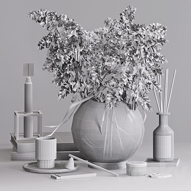 Faded Herb Bouquet 3DSMax File - thumbnail 4