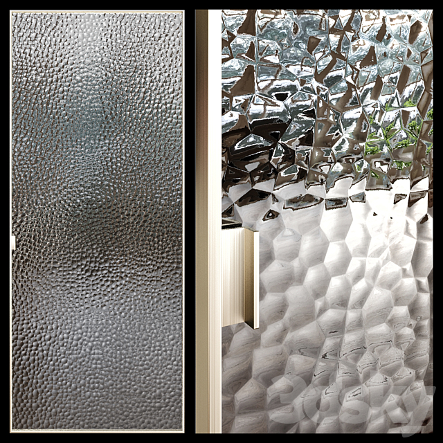 Glasitalia door 2 3d