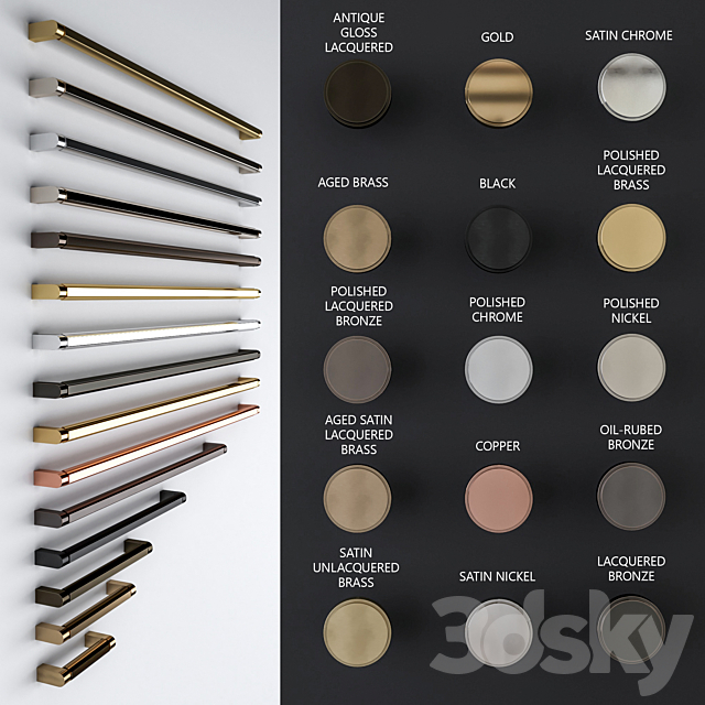 Knob House R3 Pen Set 3d