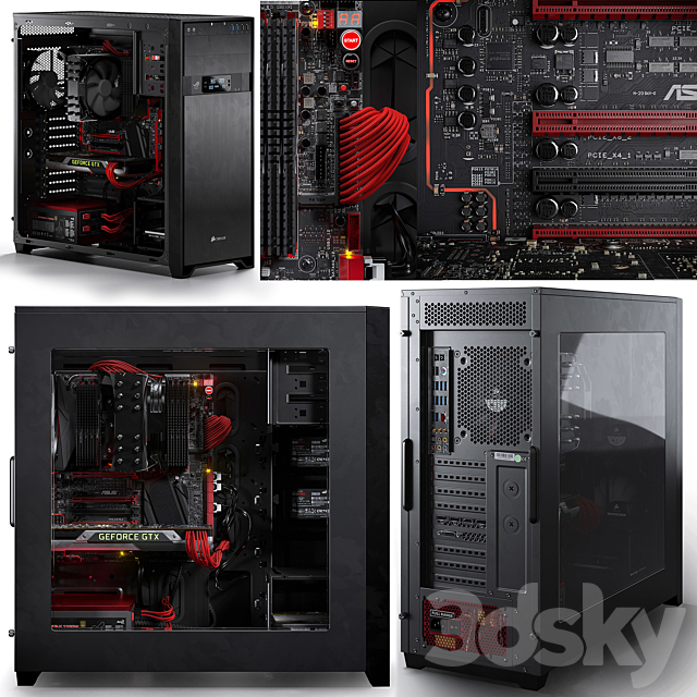 Pc corsair 3d