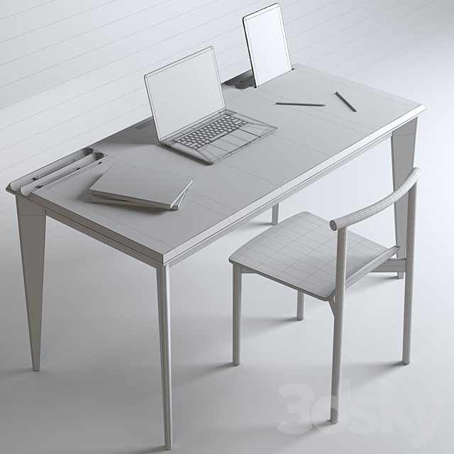 Work table OLLLY 3dsky