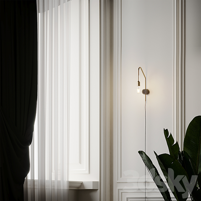 Kunkle Wall Sconce by Wrought Studio 3DSMax File - thumbnail 3