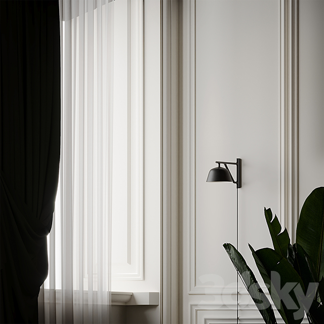 Ambit Wall Sconce by Muuto 4 Colors 3dsky