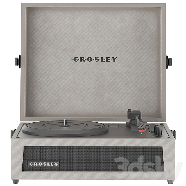 Crosley Voyager CR8017A-GY4 3DSMax File - thumbnail 2