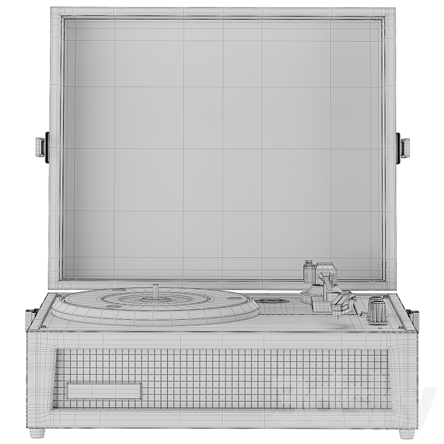 Crosley Voyager CR8017A-GY4 3dskyfree