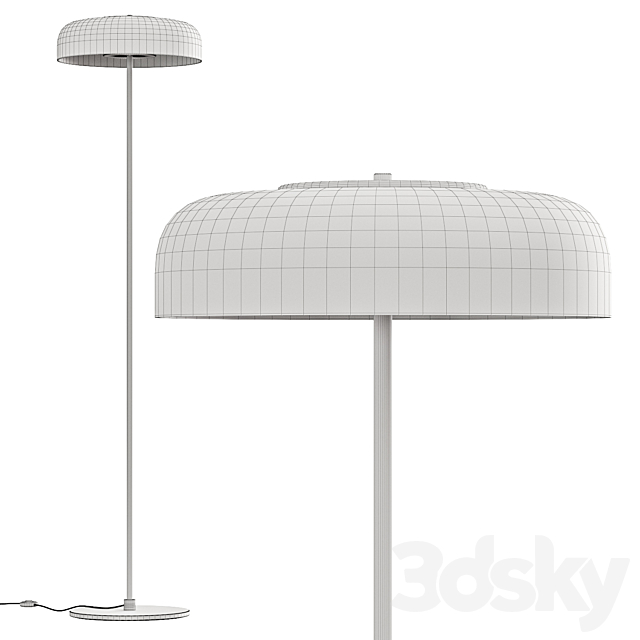 Nuura Blossi _ Lampatron Arctic Floor Lamp 3d