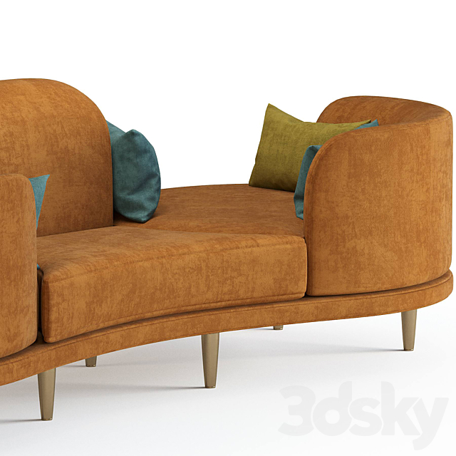I Dervisci Couch 3DSMax File - thumbnail 3