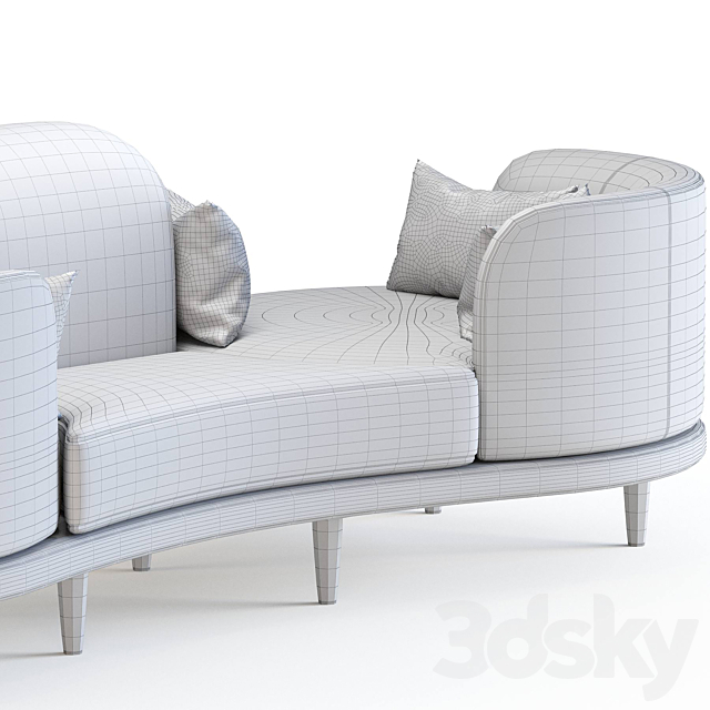 I Dervisci Couch 3DSMax File - thumbnail 4