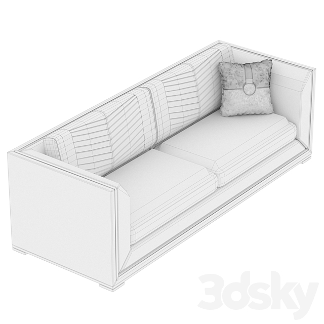 Salzbourg sofa 3DSMax File - thumbnail 2