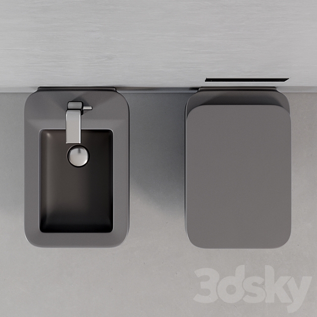 Ceramica Flaminia Nile Wall-Hung WC 3dsky