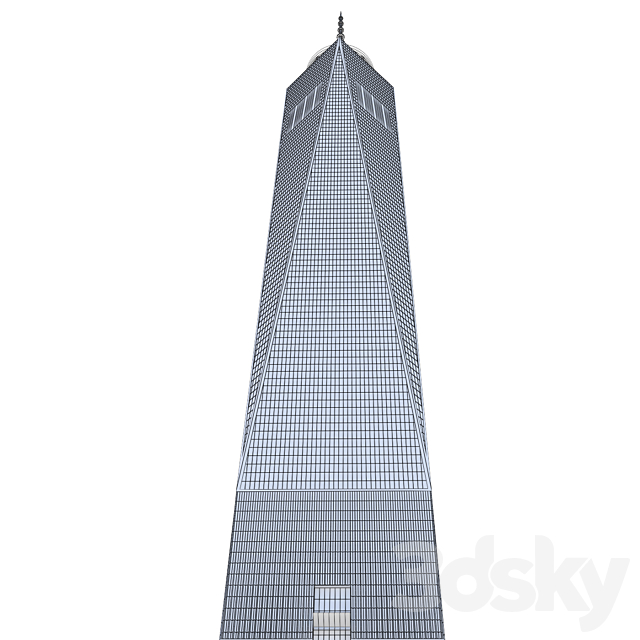 World Trade Center Building 3dsky