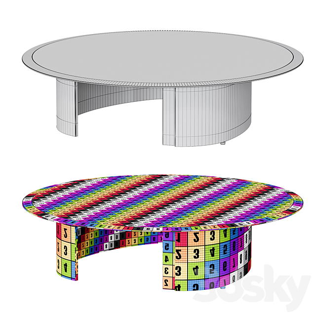 Minotti bangle 3dskyfree