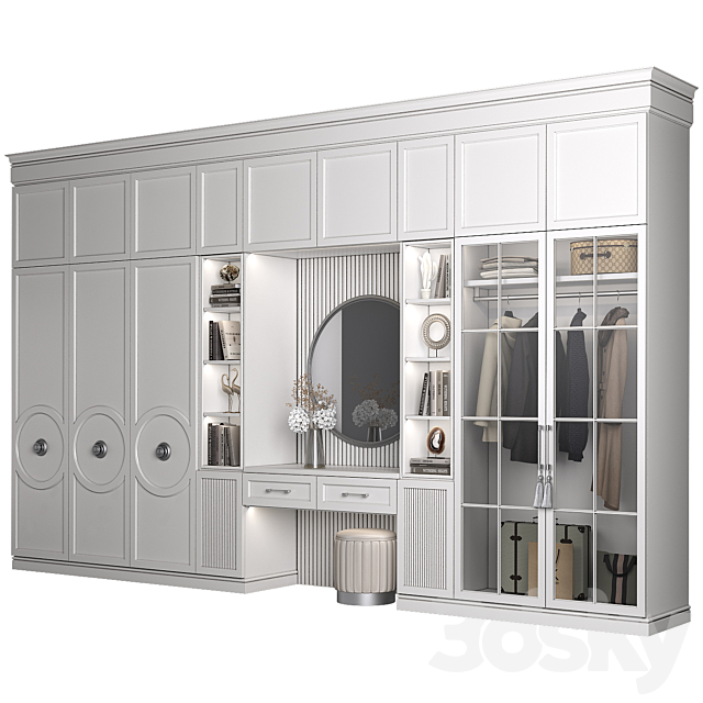 Furniture composition 92 part 2 3d
