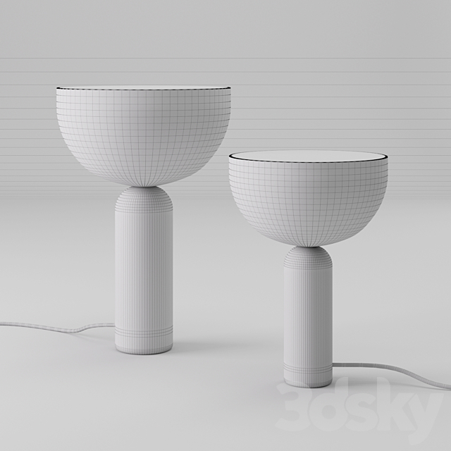 Karl-Johan and Kizu Table Lamp by New Works 3DSMax File - thumbnail 5
