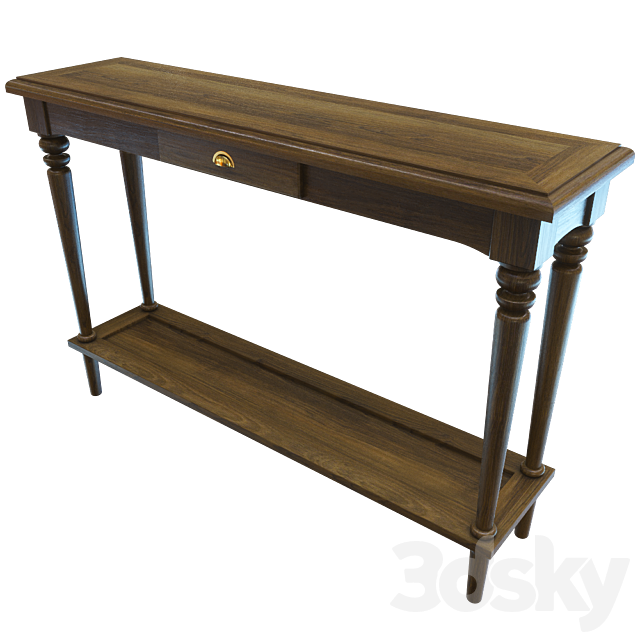 American classic console 3d