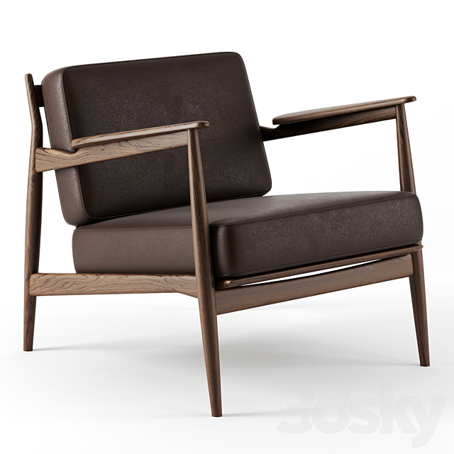 Model 107 chair by Magnus Olesen 3DSMax File - thumbnail 1