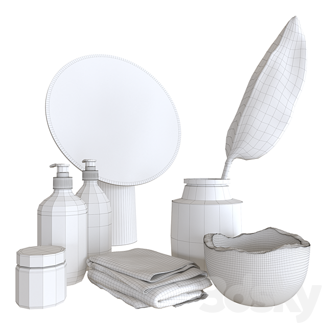 Decorative set Real World 3d