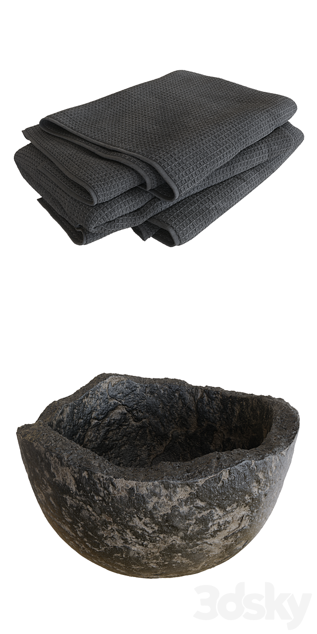 Decorative set Real World 3dsky
