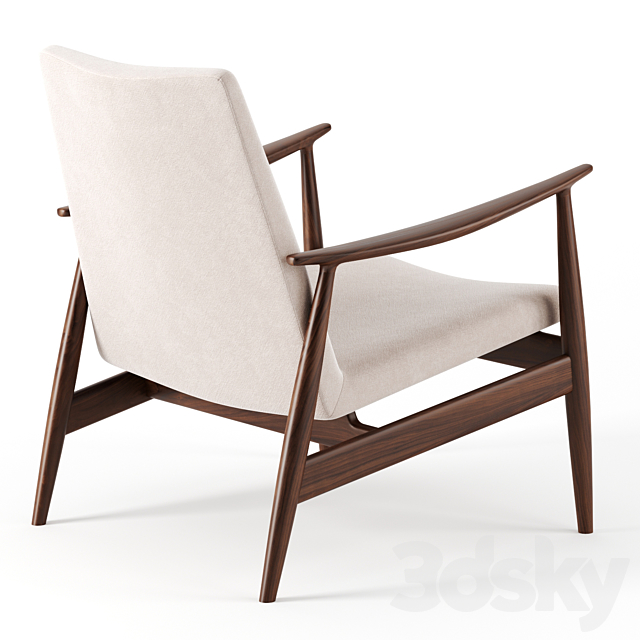 Rivage easy chair by Ritzwell 3DSMax File - thumbnail 2