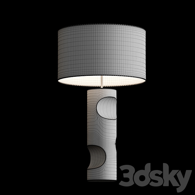 table lamp 01 3DSMax File - thumbnail 2