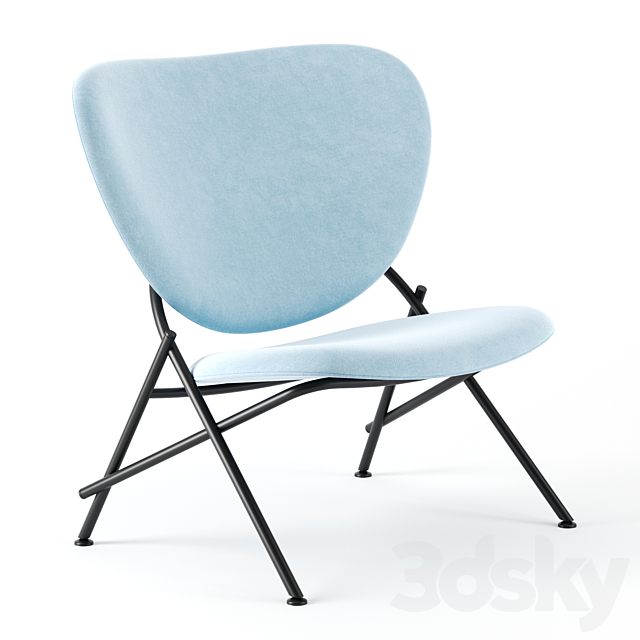 Calder chair by Comforty 3DSMax File - thumbnail 1