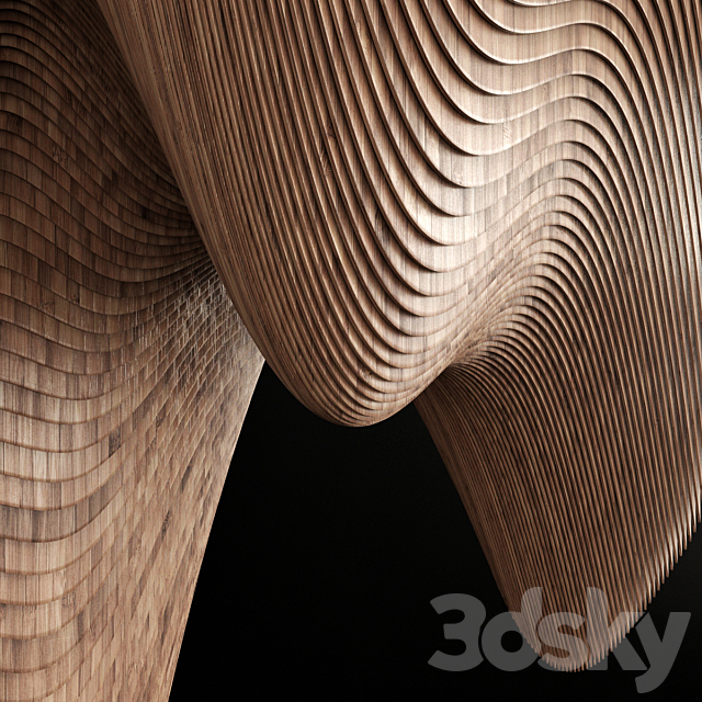 Slab parametric decor n1 _ Slab parametric decor n1 3d