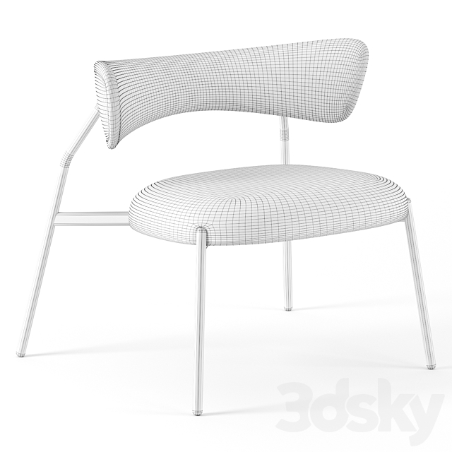 Dragonfly Lounge Chair by District Eight 3DSMax File - thumbnail 3