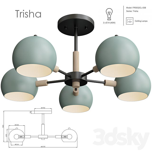 Freya Trisha Fr5032 Cl-05 B 3d