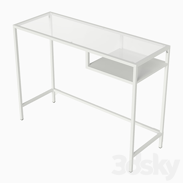 IKEA VITTSJO Laptop table 3DSMax File - thumbnail 3