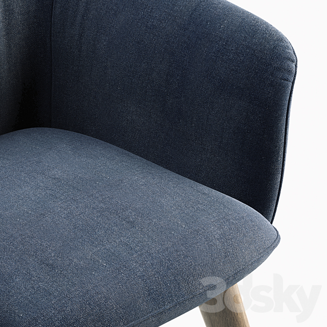 Chair LX671 Leolux LX 3 3dsky