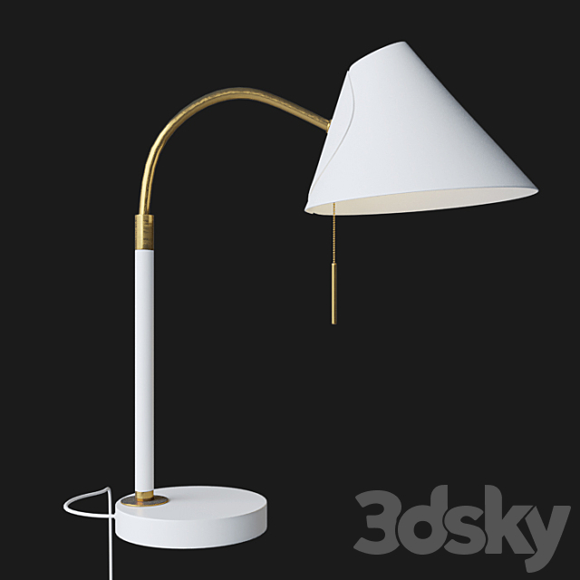 Table lamp “Task Lamp” by “West Elm” 3DSMax File - thumbnail 1
