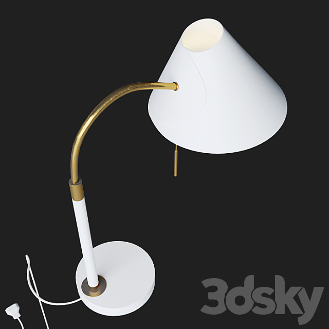 Table lamp “Task Lamp” by “West Elm” 3DSMax File - thumbnail 2