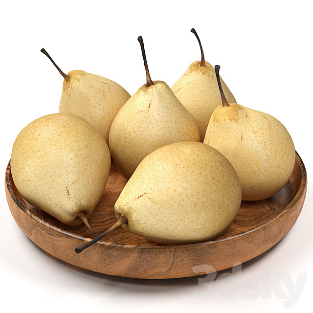chinese pears 3DSMax File - thumbnail 1