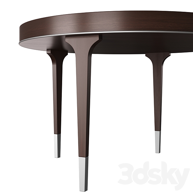 Dantone Home Grand Classic Round Dining Table 3d