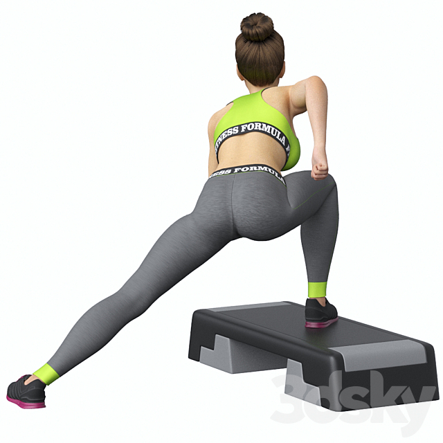 Step aerobics 3dskyfree