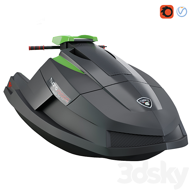 Hydrospace HSR Benelli S4 3d