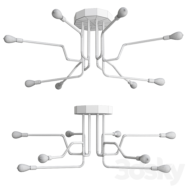 Ceiling Lamp Gilbert 3d