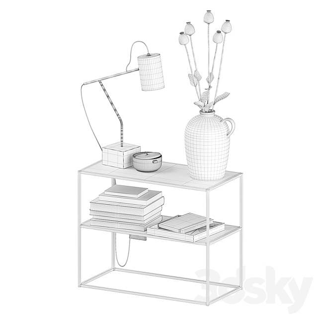 Console table 3d