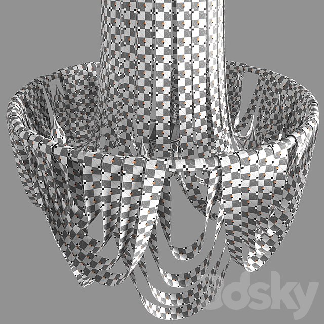 Cloth_chandelier 3dsky