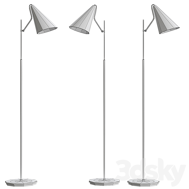 CLEMENTE FLOOR LAMP 3d