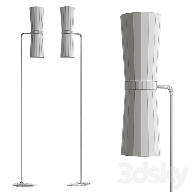 CLARKSON FLOOR LAMP 3d