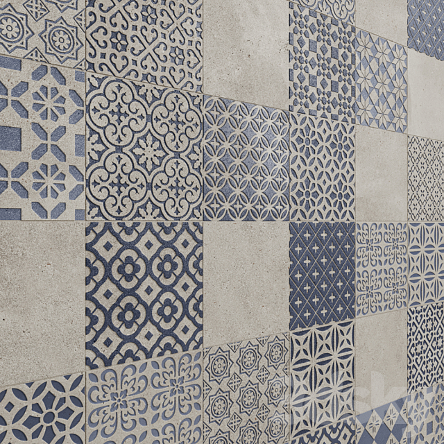 Ceramic tile Porcelanosa Marbella. Bottega 3d