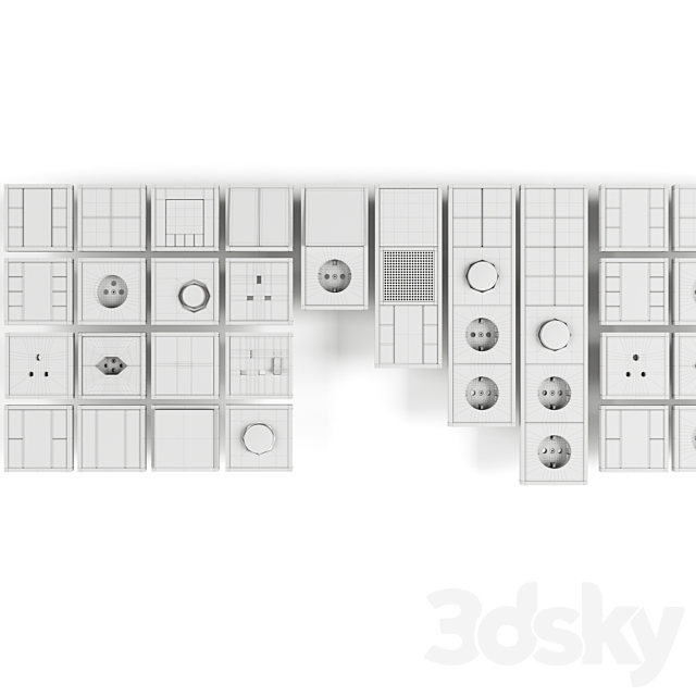 jung. le corbusier. electricity. 3dskyfree