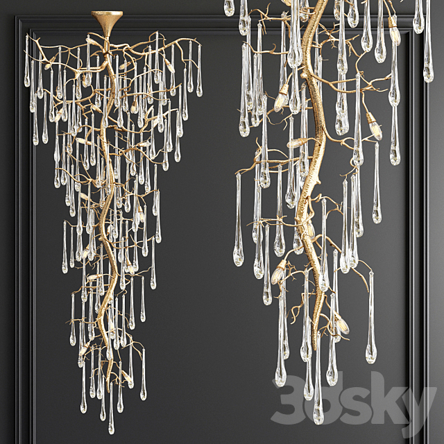 Big Chandeliers Collection – 3 type 3DSMax File - thumbnail 3